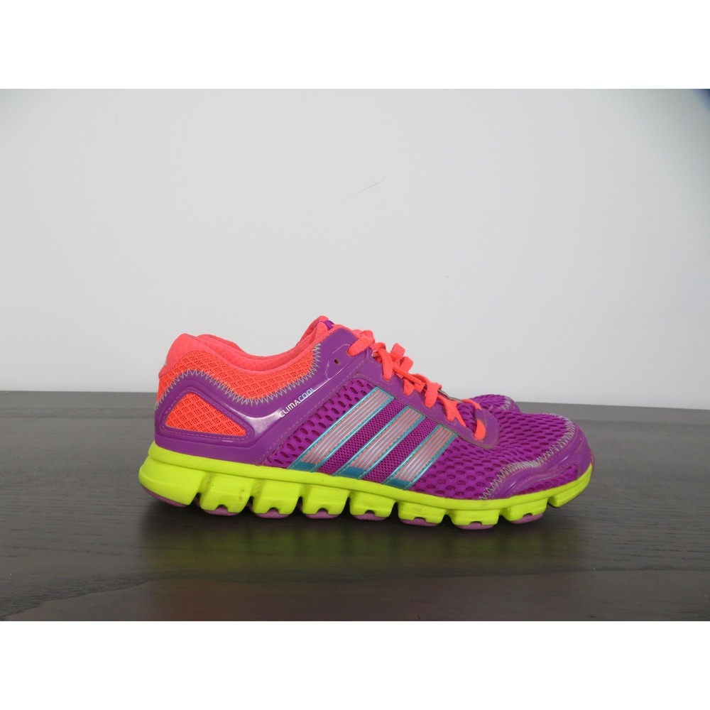 Adidas Climacool Modulation Shoes Women 11 Purple Orange Running Sneakers Q32590